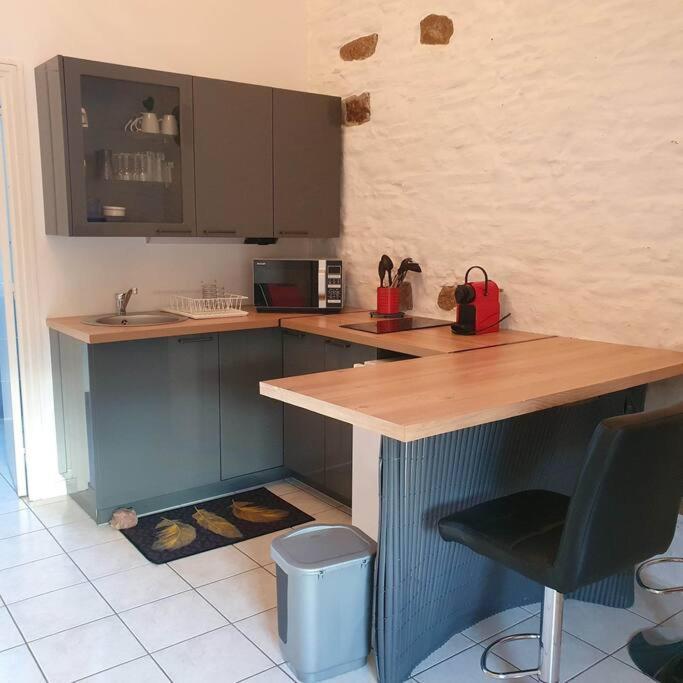 Studio Nid Cosy Avec Piscine Bonnemain Екстериор снимка